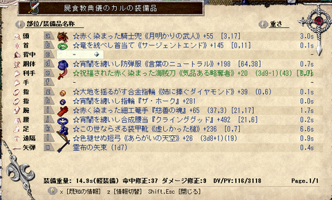 装備