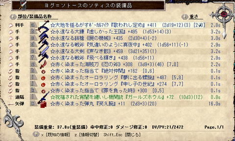装備