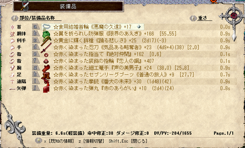 装備