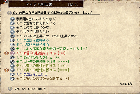 レイラ装備３